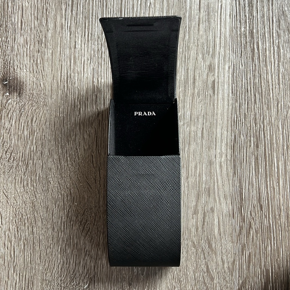 Mint Condition, Authentic Prada Sunglasses Case - image 2
